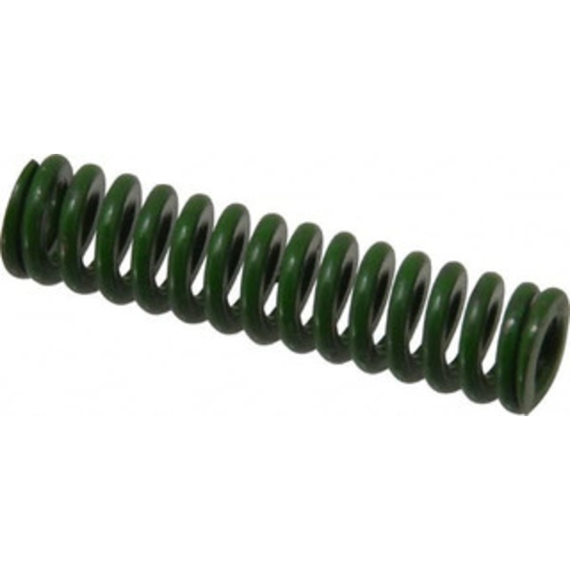Associated Spring Raymond 3/8 Hole Diam, 3/16 Rod Diam, 1-1/2 Free Length, Green Die Spring 46.9 Lb Max Deflection, 0.38 Max Deflection, Extra Heavy Duty, Chromium Alloy Steel 106-106 – 07663263
