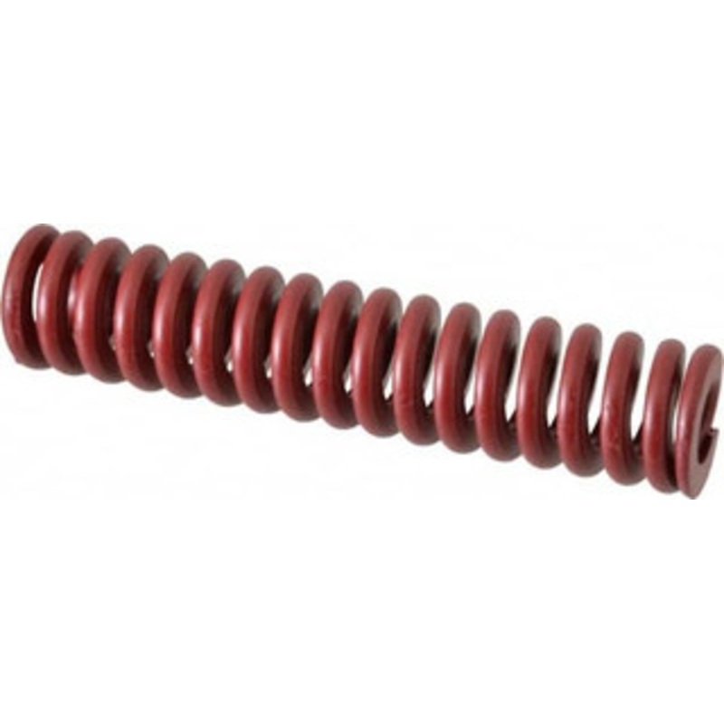 Associated Spring Raymond 32mm Hole Diam, 16mm Rod Diam, 152mm Free Length, Red Die Spring 3588 N Max Deflection, 46mm Max Deflection, Strong Duty, Chromium Alloy Steel 205-624 – 67901124