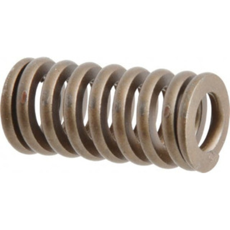 Associated Spring Raymond 5/8 Hole Diam, 11/32 Rod Diam, 1-1/4 Free Length, Gold Die Spring 111 Lb Max Deflection, 0.38 Max Deflection, Heavy Duty, Chromium Alloy Steel 105-305 – 07662455