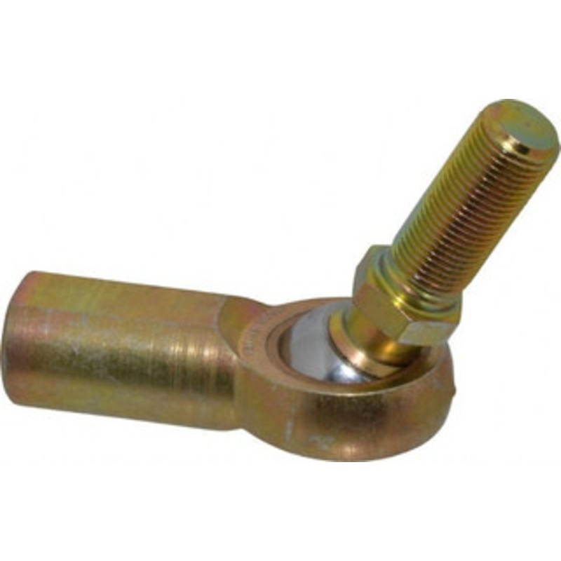 Made in USA 5/8 ID, 1-1/2 Max OD, 7,400 Lb Max Static Cap, Female Spherical Rod End with Stud 5/8-18 RH, Steel with Bronze Raceway F10SBY – 35398270