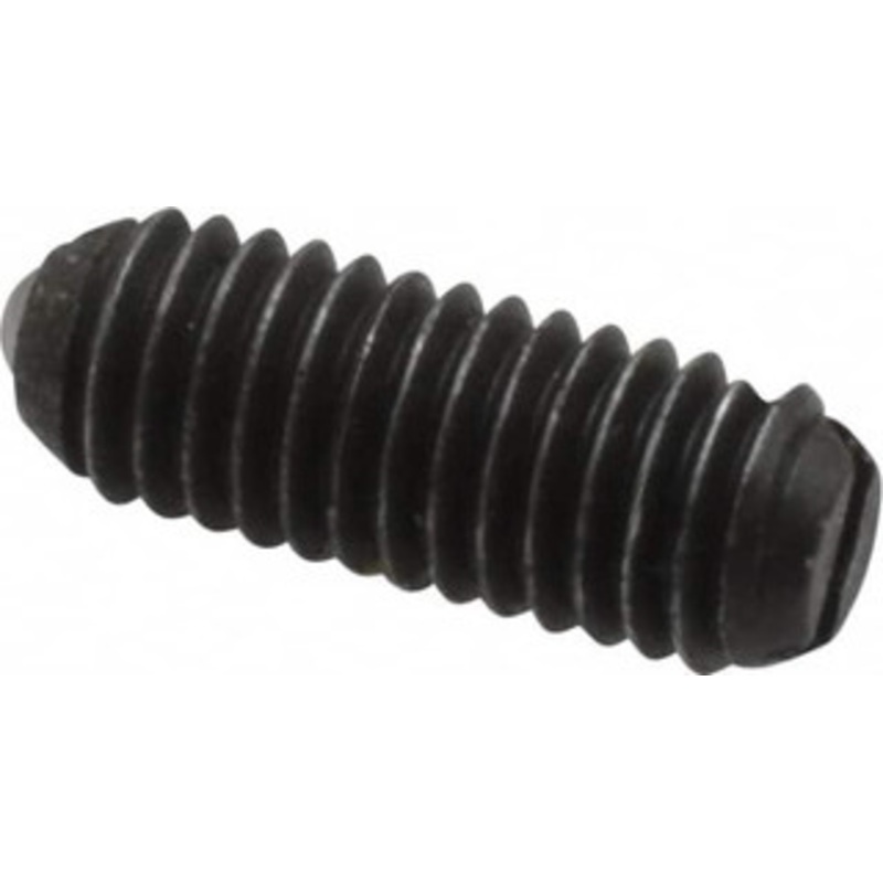 Vlier 10-32, 0.094 Ball Diam, 0.513 Body Length, 0.025 Max Ball Reach, Threaded Ball Plunger Steel Body, Steel Ball, 1.5 Lb Initial End Force, 3 Lb Final End Force, Locking Element B52P – 62121058