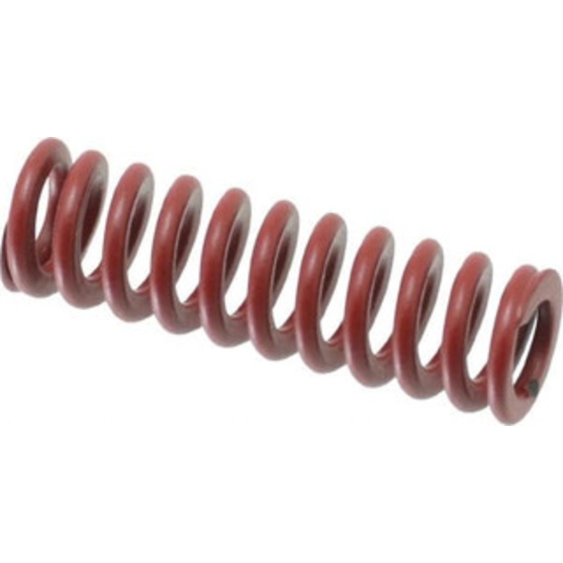 Associated Spring Raymond 10mm Hole Diam, 5mm Rod Diam, 1-1/4 Free Length, Red Die Spring 168 N Max Deflection, 9.6mm Max Deflection, Strong Duty, Chromium Alloy Steel 205-105 – 67900464