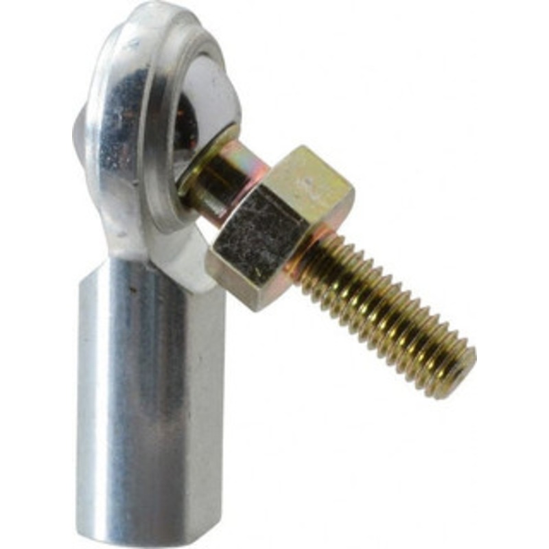 Made in USA 3/16 ID, 5/8 Max OD, 1,210 Lb Max Static Cap, Female Spherical Rod End with Stud 10-32 RH, Steel with Steel Raceway CF3Y – 35397892