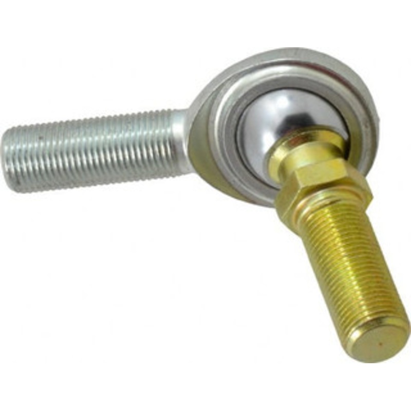 Made in USA 5/8 ID, 1-1/2 Max OD, 9,813 Lb Max Static Cap, Male Spherical Rod End with Stud 5/8-18 RH, Steel with Steel Raceway CM10Y – 35397801