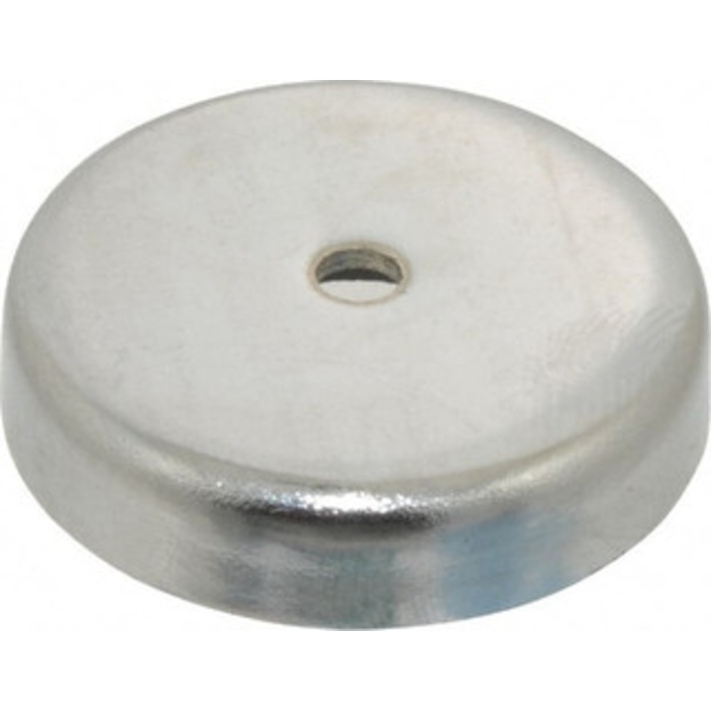 Value Collection 10-24 Tap, 5.5 kg Average Pull Force, 1-3/8 Diam, 5/16 High, Ceramic Pot Magnet Red, 0.34 Countersunk Hole MP0626 – 84396290