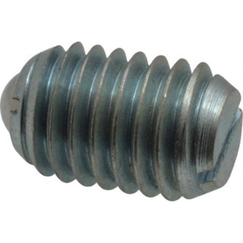 Vlier 1/2-13, 0.281 Ball Diam, 0.75 Body Length, 0.072 Max Ball Reach, Threaded Ball Plunger Steel Body, Steel Ball, 3 Lb Initial End Force, 6 Lb Final End Force, Locking Element BL60N – 62121371