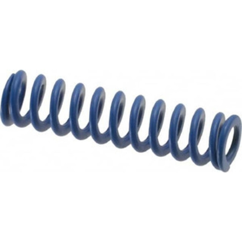 Associated Spring Raymond 10mm Hole Diam, 5mm Rod Diam, 1-1/2 Free Length, Blue Die Spring 171.4 N Max Deflection, 14.4mm Max Deflection, Medium Duty, Chromium Alloy Steel 204-106 – 67899385