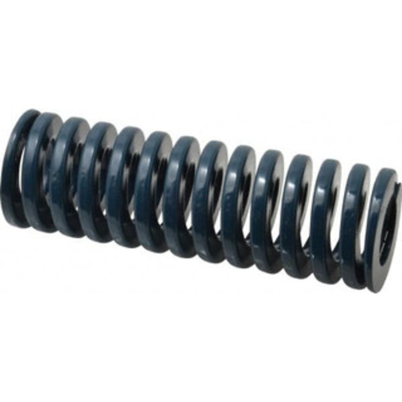 Danly 1-1/2 Hole Diam, 3/4 Rod Diam, 4-1/2 Free Length, Blue Die Spring 37.9 Lb Max Deflection, 1.7 Max Deflection, Medium Duty, Chromium Vanadium Steel 9-2418-21 – 76013267