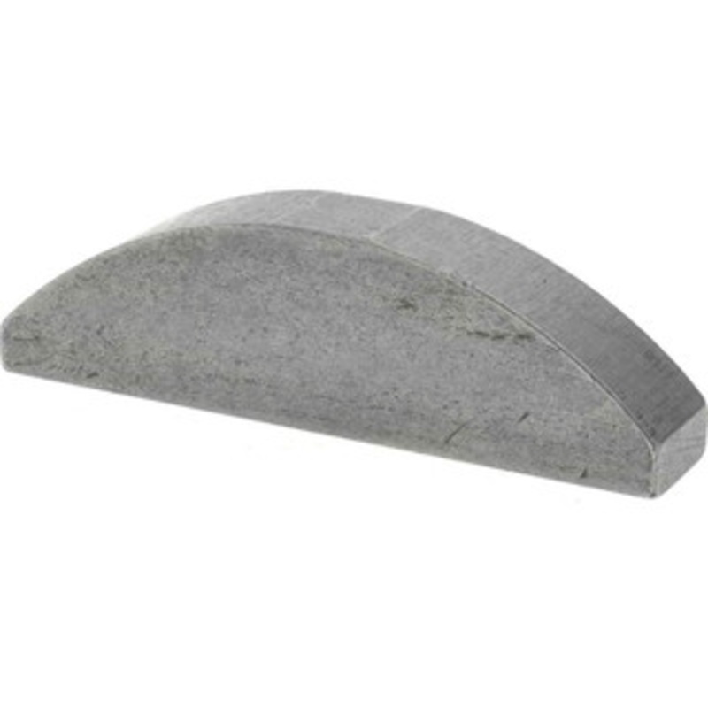 Made in USA #1222-1 Standard Woodruff Key 2-3/4 Long x 3/8 Wide, Steel TXCARBON – 67989004