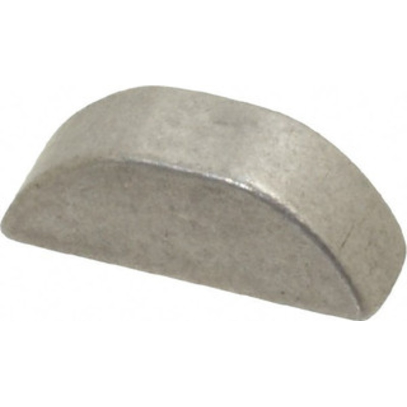 Made in USA #605 Standard Woodruff Key 5/8 Long x 3/16 Wide, Alloy Steel 61ALLOY – 67989608