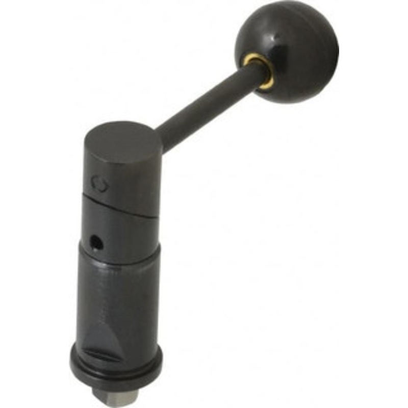 TE-CO Tapered Cam Action Indexing Plunger 0.7650 Body Diam, 1-1/8 Body Length, 3 Handle Length, 5/16 Plunger Projection 54921 – 64830896