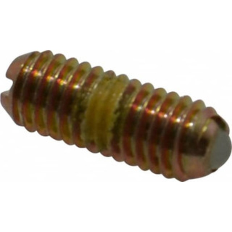 Vlier 10-32, 0.094 Ball Diam, 0.513 Body Length, 0.025 Max Ball Reach, Threaded Ball Plunger Steel Body, Nylon Ball, 2 Lb Initial End Force, 5 Lb Final End Force, Locking Element DBH52P – 62122601