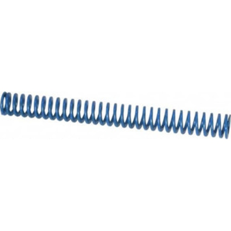 Associated Spring Raymond 1/2 Hole Diam, 9/32 Rod Diam, 4-1/2 Free Length, Blue Die Spring 56.3 Lb Max Deflection, 2.25 Max Deflection, Medium Duty, Chromium Alloy Steel 103-218 – 07660434
