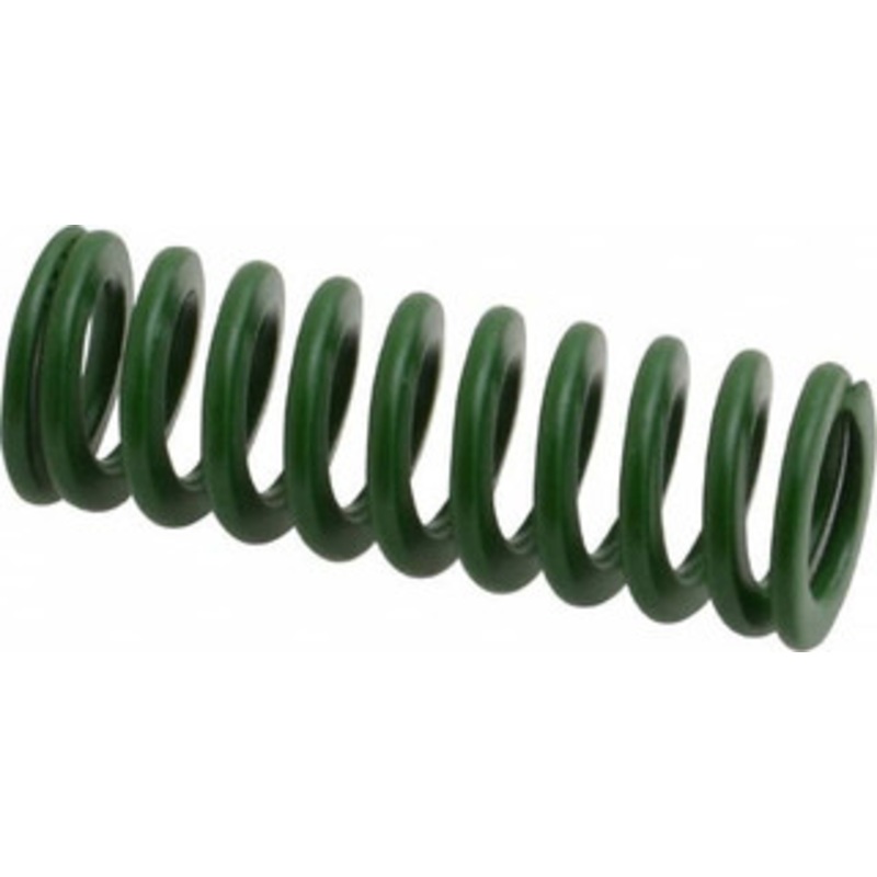 Associated Spring Raymond 16mm Hole Diam, 8mm Rod Diam, 1-3/4 Free Length, Green Die Spring 307.8 N Max Deflection, 18mm Max Deflection, Light Duty, Chromium Alloy Steel 203-307 – 67898494