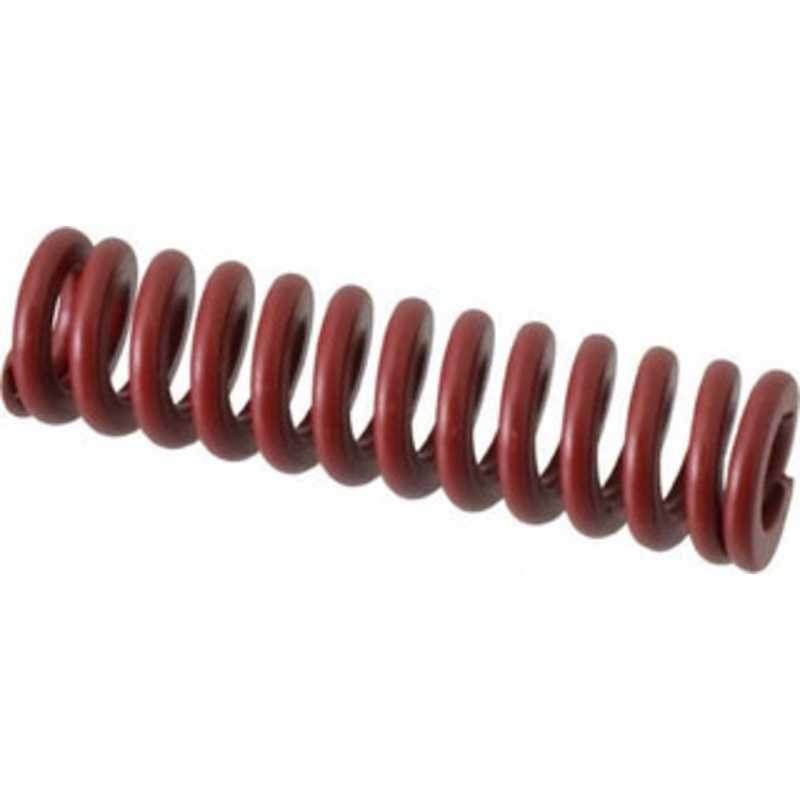 Associated Spring Raymond 20mm Hole Diam, 10mm Rod Diam, 3 Free Length, Red Die Spring 1373.1 N Max Deflection, 23mm Max Deflection, Strong Duty, Chromium Alloy Steel 205-412 – 67900787
