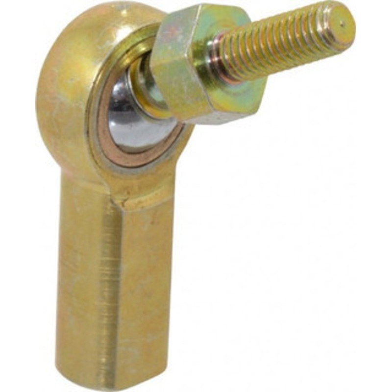 Made in USA 3/16 ID, 5/8 Max OD, 1,624 Lb Max Static Cap, Female Spherical Rod End with Stud 10-32 RH, Steel with Bronze Raceway F3SBY – 35398213