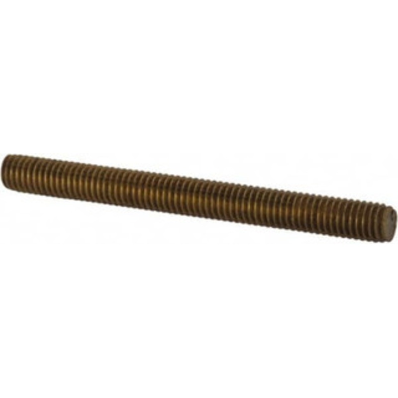 Value Collection #10-32 2 OAL Fully Threaded Stud Brass, Plain Finish 407-1410 – 02089761