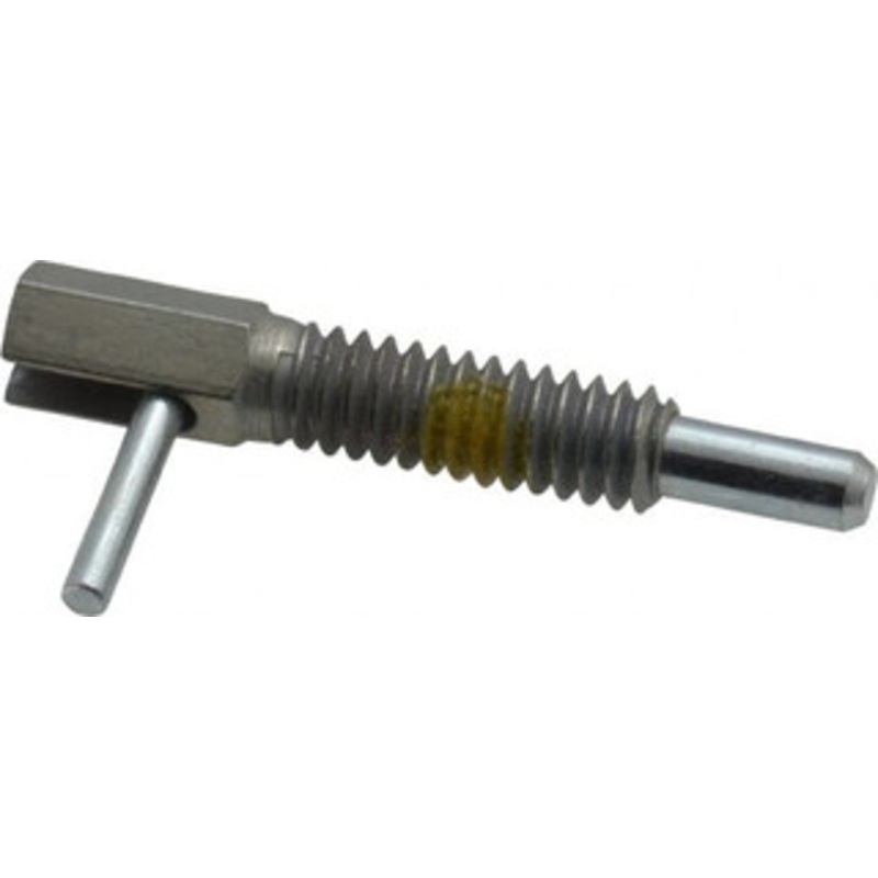 Vlier 1/4-20, 0.8 Thread Length, 0.16 Plunger Diam, 0.5 Lb Init to 2.5 Lb Final End Force, Steel Locking L Handle Plunger 1-1/4 Body Length, 0.8 Length Under Head, Locking Element, 0.38 Plunger Projection FR250P – 62124771