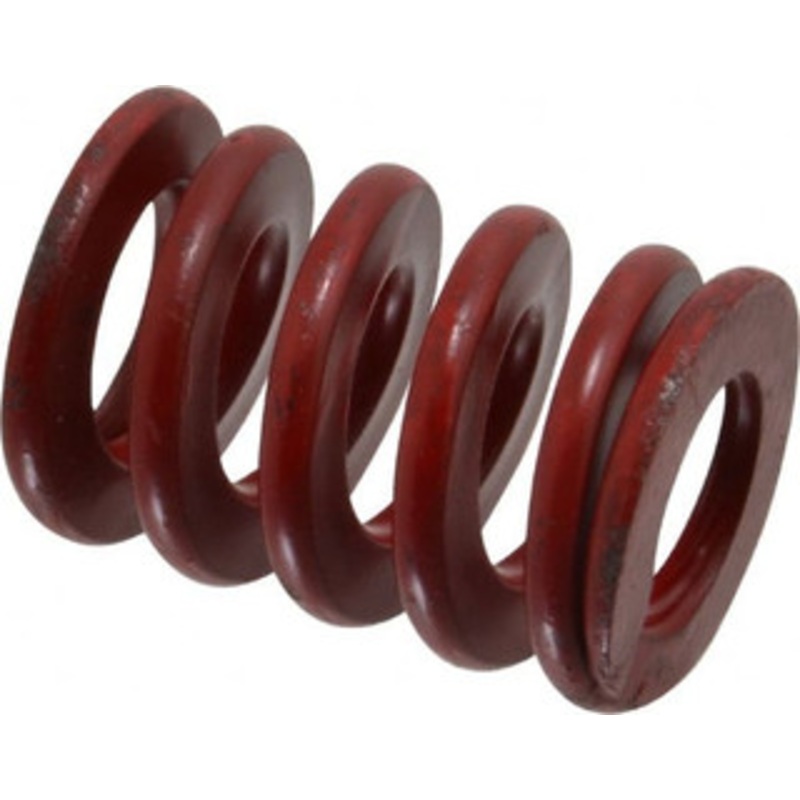 Associated Spring Raymond 1-1/4 Hole Diam, 5/8 Rod Diam, 1-3/4 Free Length, Red Die Spring 652.7 Lb Max Deflection, 0.65 Max Deflection, Medium Heavy Duty, Chromium Alloy Steel 104-607 – 07661887
