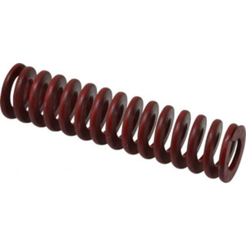 Associated Spring Raymond 1 Hole Diam, 1/2 Rod Diam, 4 Free Length, Red Die Spring 272.3 Lb Max Deflection, 1.48 Max Deflection, Medium Heavy Duty, Chromium Alloy Steel 104-516 – 07661796