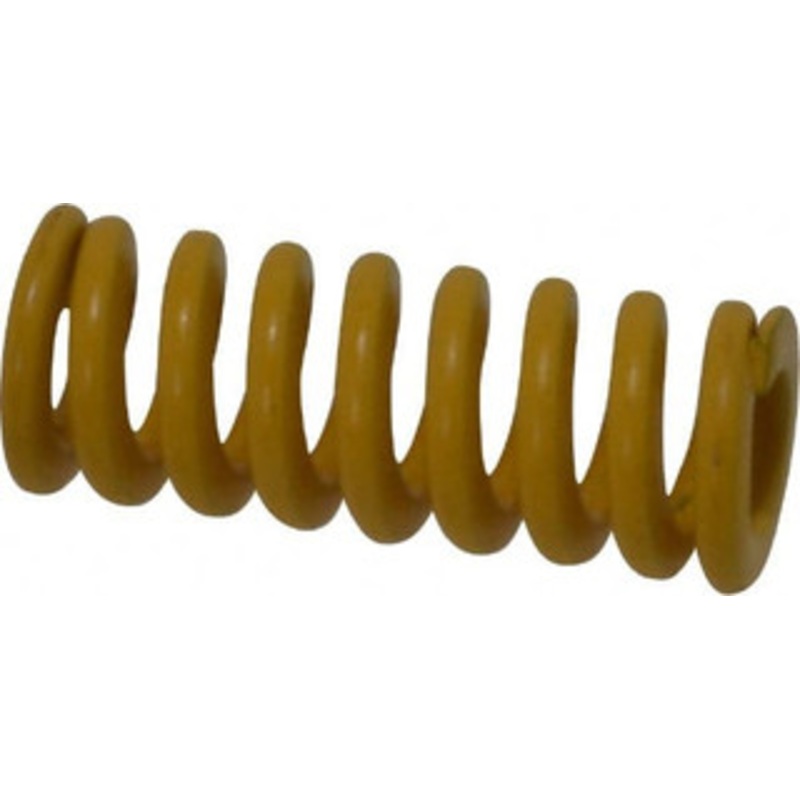 Associated Spring Raymond 10mm Hole Diam, 5mm Rod Diam, 1 Free Length, Yellow Die Spring 228.2 N Max Deflection, 6.2mm Max Deflection, Extra Strong, Chromium Alloy Steel 206-104 – 67901421