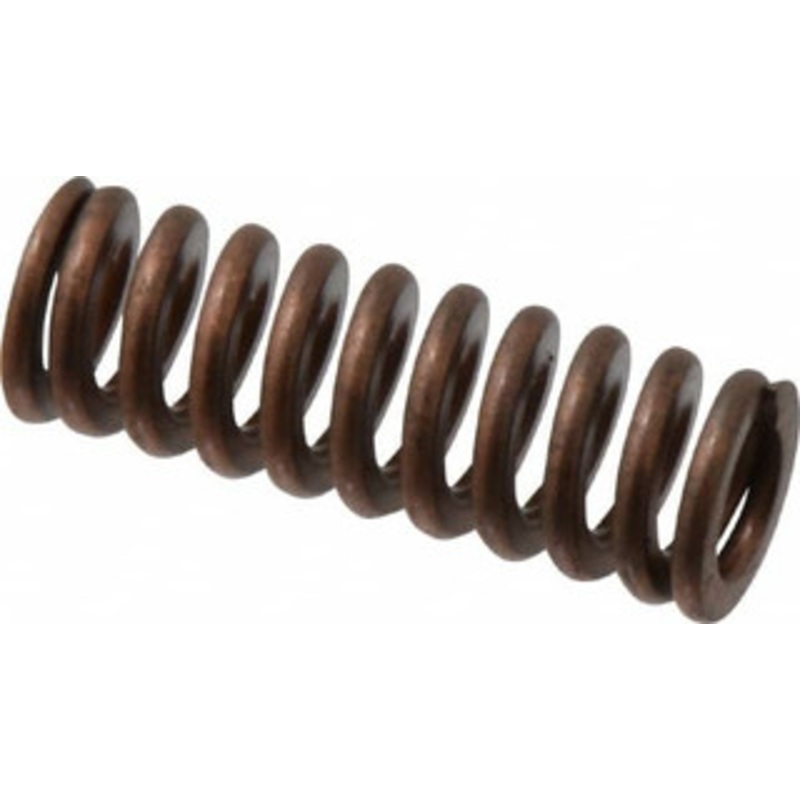 Associated Spring Raymond 5/8 Hole Diam, 11/32 Rod Diam, 1-3/4 Free Length, Gold Die Spring 126 Lb Max Deflection, 0.53 Max Deflection, Heavy Duty, Chromium Alloy Steel 105-307 – 07662471