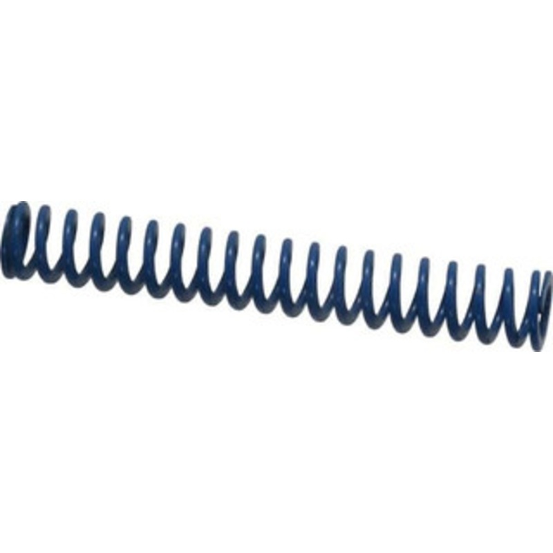Associated Spring Raymond 5/8 Hole Diam, 11/32 Rod Diam, 4 Free Length, Blue Die Spring 88 Lb Max Deflection, 2 Max Deflection, Medium Duty, Chromium Alloy Steel 103-316 – 07660566