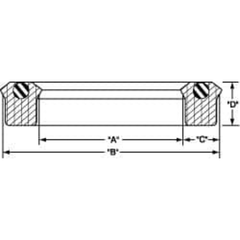 Value Collection 1-1/4 Inside Diam x 1-5/8 Outside Diam Lip Seal Type B 3/8 High, Polyurethane L18701250375B – 59509521