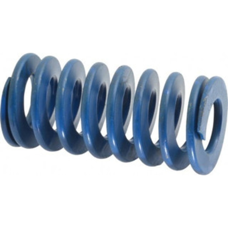 Associated Spring Raymond 1-1/2 Hole Diam, 3/4 Rod Diam, 3 Free Length, Blue Die Spring 540 Lb Max Deflection, 1.5 Max Deflection, Medium Duty, Chromium Alloy Steel 103-712 – 07661077
