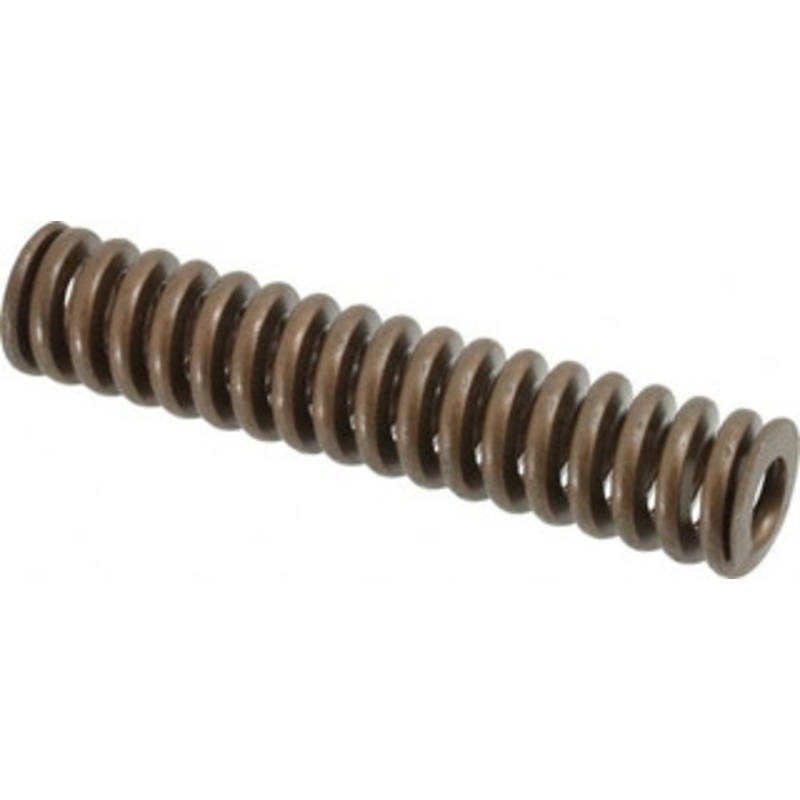 Associated Spring Raymond 1-1/4 Hole Diam, 5/8 Rod Diam, 6 Free Length, Gold Die Spring 763.2 Lb Max Deflection, 1.8 Max Deflection, Heavy Duty, Chromium Alloy Steel 105-624 – 07662943