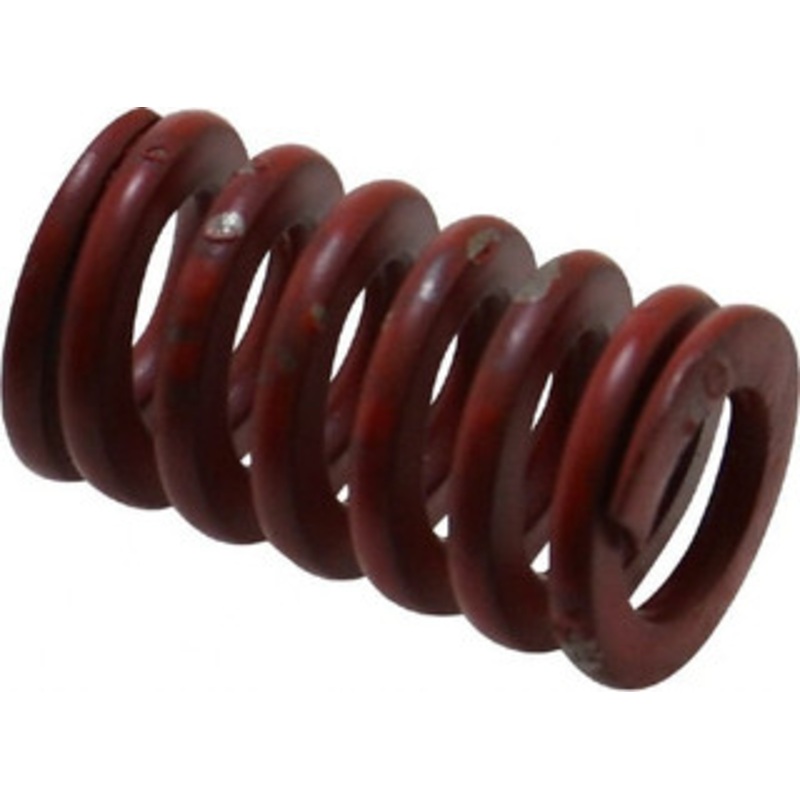 Associated Spring Raymond 5/8 Hole Diam, 11/32 Rod Diam, 1 Free Length, Red Die Spring 111 Lb Max Deflection, 0.37 Max Deflection, Medium Heavy Duty, Chromium Alloy Steel 104-304 – 07661473