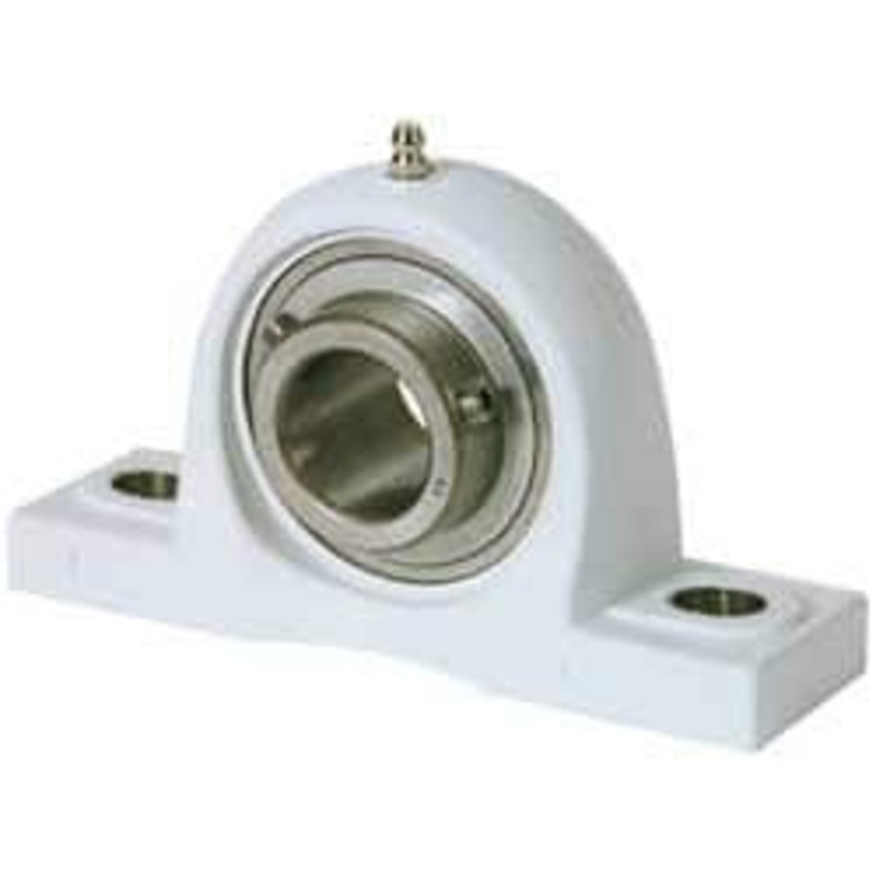 Value Collection 1-1/2 ID, 49.2mm OAL x 3-31/32 OAH Pillow Block 4,001 Lb Static Cap, 6,541 Lb Dyn Cap, 5.4063 Btw Mnt Hole Ctrs, Thermoplastic UCPPL208-24SS – 05702246
