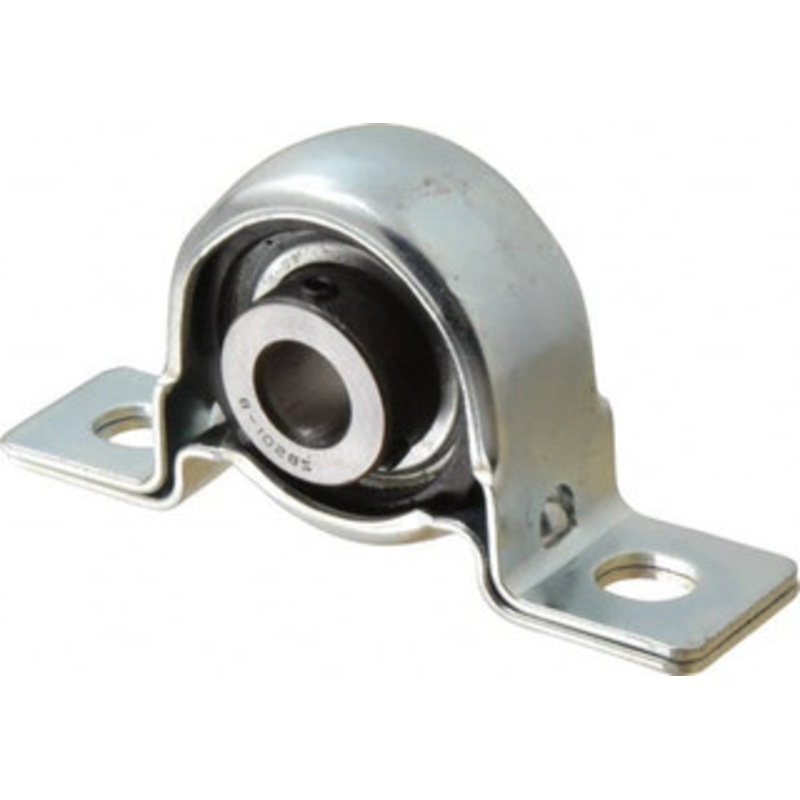 Value Collection 1/2 ID, 3.8437 OAL x 2 OAH Pillow Block 1,060 Lb Static Cap, 2,110 Lb Dyn Cap, 2.9843 Btw Mnt Hole Ctrs, 1 Base-to-Ctr Ht, Stamped Steel Rubber Mount RPB8S – 35432145