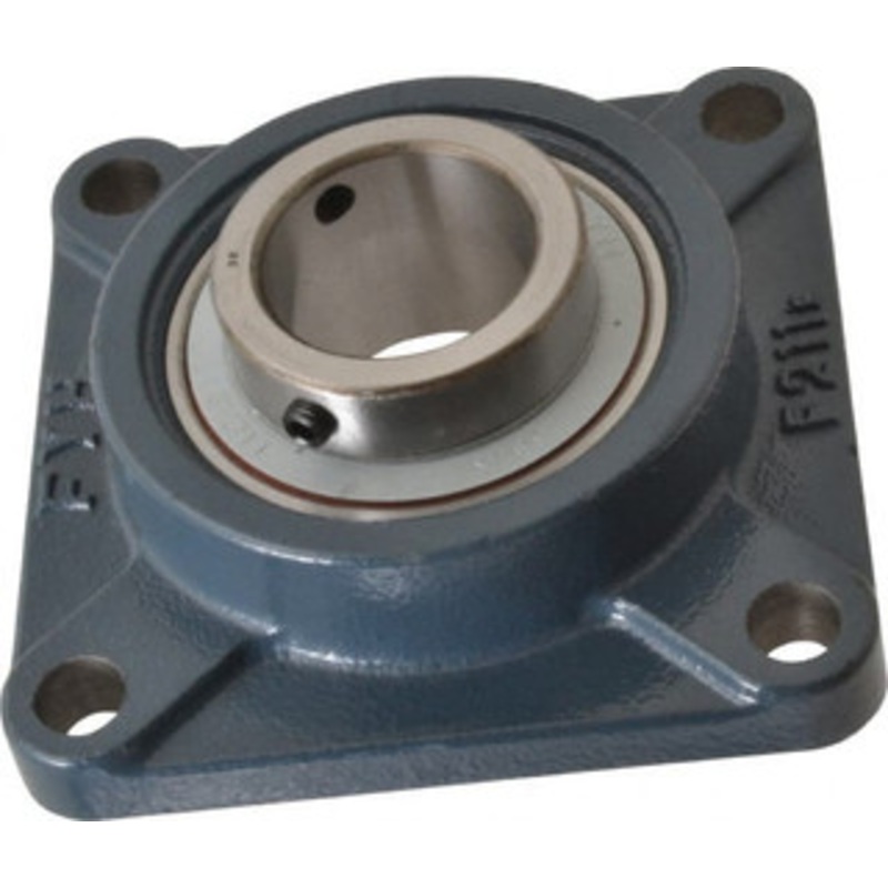 Value Collection 2 ID, 6-3/8 OAW x 6-3/8 OAL x 6-3/8 OAH 4-Bolt High Temperature Flange Bearing 6,470 Lb Static Cap, 9,550 Lb Dyn Cap, 5-1/8 Btw Mnt Hole Ctrs, 63/64 Base-to-Ctr Ht, Cast Iron UCF211-32HT – 05600432