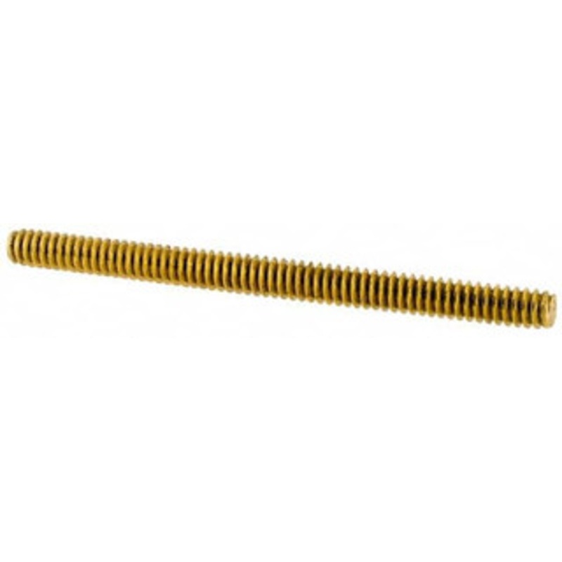Value Collection #4-40 1-1/2 OAL Fully Threaded Stud Brass, Plain Finish 407-1421 – 07166457