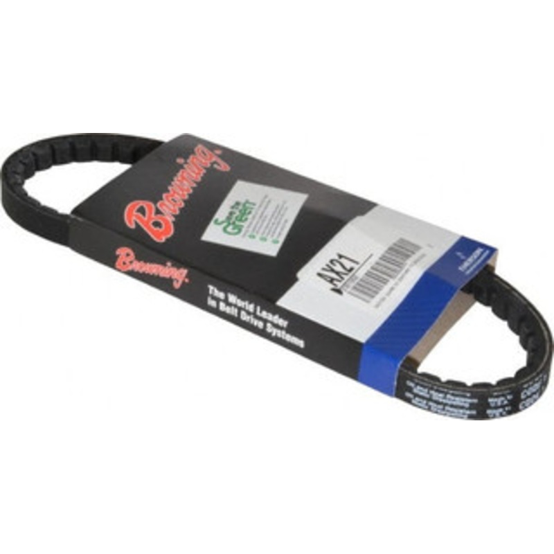 Browning AX21 Section AX, 1/2 Wide, 23 Outside Length, Gripnotch V-Belt Rubber Compound, Gripnotch, No. AX21 AX21 – 78955051