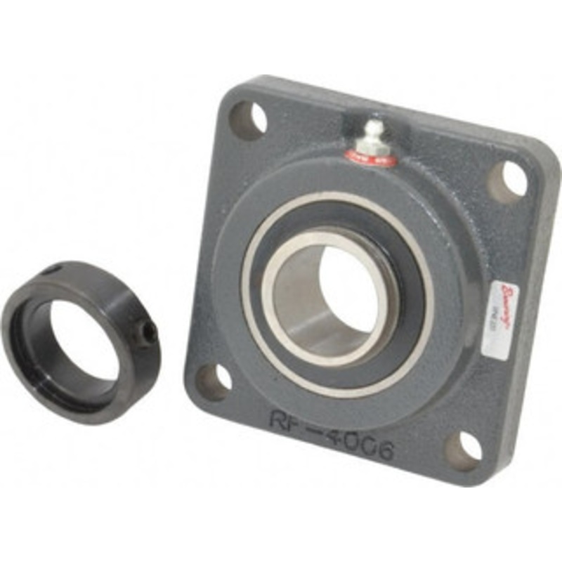 Browning VF4E-223 1-7/16 ID, 4-5/8 OAL x 4-5/8 OAH 4-Bolt Flange 3,493 Lb Static Cap, 5,782 Lb Dyn Cap, 3-5/8 Btw Mnt Hole Ctrs, Cast Iron VF4E-223 – 04716353