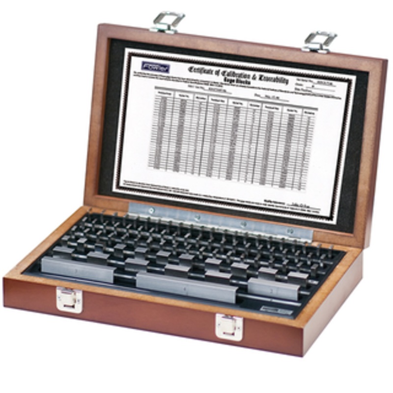 Fowler Inch Series 81 Piece Rectangular Gage Block Set – 53-670-080