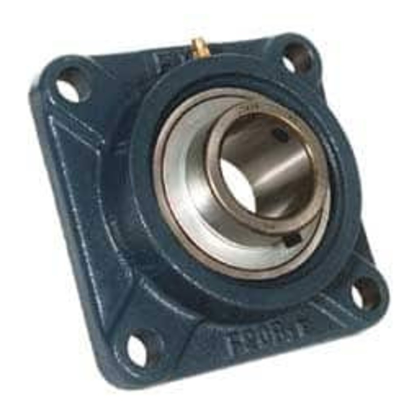 Value Collection 1-1/4 ID, 4-19/32 OAW x 4-19/32 OAL x 4-19/32 OAH 4-Bolt High Temperature Flange Bearing 3,400 Lb Static Cap, 5,650 Lb Dyn Cap, 3-5/8 Btw Mnt Hole Ctrs, 3/4 Base-to-Ctr Ht, Cast Iron UCF207-20HT – 05600267