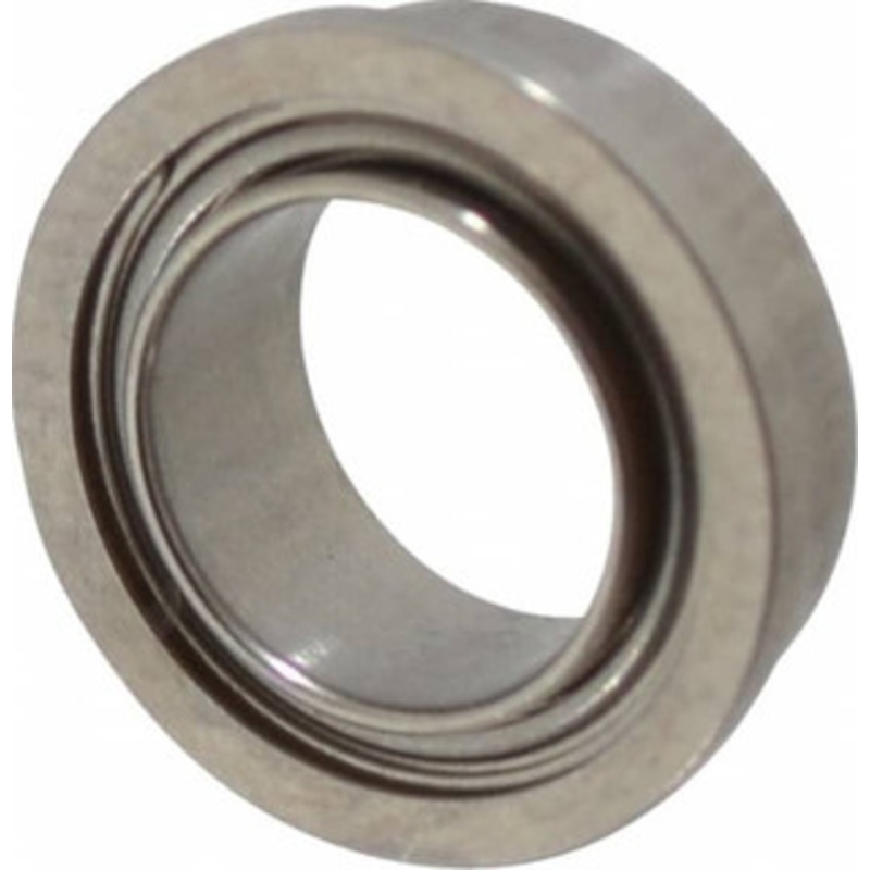 Value Collection 1/4 Bore Diam, 3/8 OD, Double Shield Miniature Radial Ball Bearing 1/8 Wide, With Flange, 1 Row, Round Bore, 33 Lb Static Capacity, 84 Lb Dynamic Capacity SFRW168-ZZ – 35381680