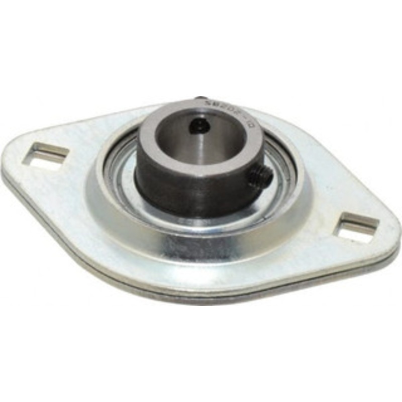 Value Collection 3-3/16 OAL2-Bolt Flange 1160 Lb Dyn Cap, Steel SBPFL202-10 – 35432251