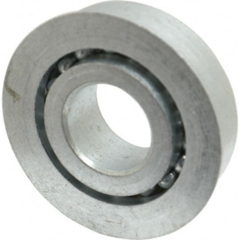 Value Collection 5/8 Bore Diam, 1-1/2 OD, Open Unground Full Complement Radial Ball Bearing With Flange, 1 Row, Round Bore, 769 Lb Dynamic Capacity 32704-01 – 01377357