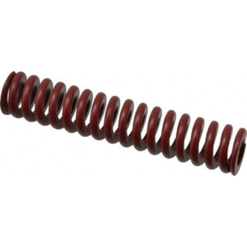 Associated Spring Raymond 20mm Hole Diam, 10mm Rod Diam, 4 Free Length, Red Die Spring 1370.2 N Max Deflection, 31mm Max Deflection, Strong Duty, Chromium Alloy Steel 205-416 – 67900803