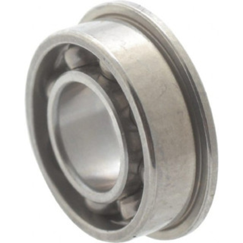 Value Collection 0.055 Bore Diam, 3/16 OD, Open Miniature Radial Ball Bearing 5/64 Wide, With Flange, 1 Row, Round Bore, 16 Lb Static Capacity, 52 Lb Dynamic Capacity SFR1 – 35380609