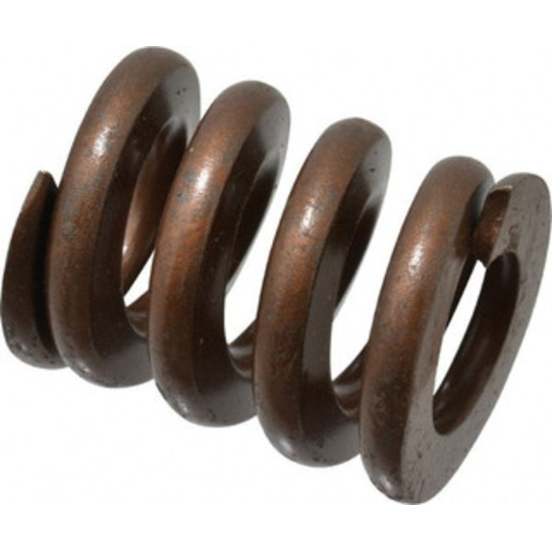 Associated Spring Raymond 1-1/4 Hole Diam, 5/8 Rod Diam, 1-1/2 Free Length, Gold Die Spring 954 Lb Max Deflection, 0.45 Max Deflection, Heavy Duty, Chromium Alloy Steel 105-606 – 07662844