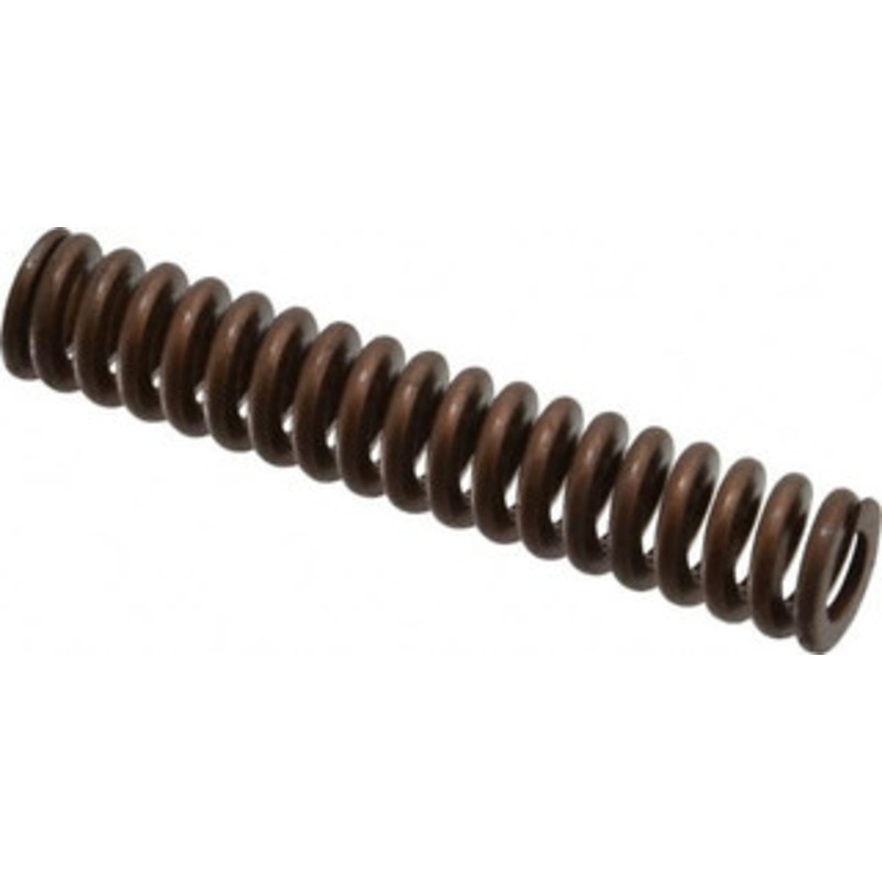 Associated Spring Raymond 3/4 Hole Diam, 3/8 Rod Diam, 4 Free Length, Gold Die Spring 300 Lb Max Deflection, 1.2 Max Deflection, Heavy Duty, Chromium Alloy Steel 105-416 – 07662620