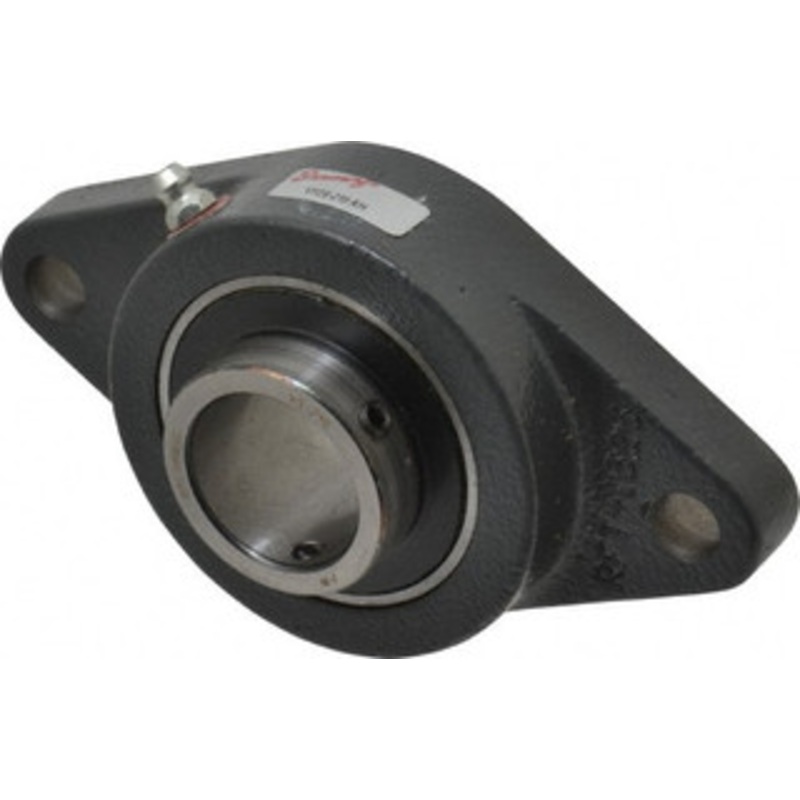 Browning VF2S-219 AH 1-3/16 ID, 5-9/16 OAL x 3-1/8 OAH 2-Bolt Flange Air Handling 2,567 Lb Static Cap, 4,381 Lb Dyn Cap, 4-19/32 Btw Mnt Hole Ctrs, Cast Iron VF2S-219 AH – 09370784