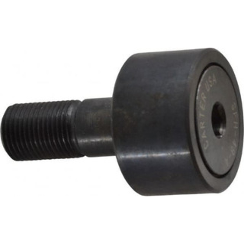 Made in USA 1-1/2 Roller Diam x 7/8 Width, 5/8 Stud Diam x 1-1/2 Length, Stud Cam Follower Steel, 3/4 Thread Length, 5/8-18 Thread, 3,872 Lb Dynamic Cap SFH-48-A – 56612252