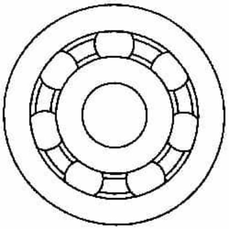 Made in USA 6mm Bore Diam, 17mm OD, Open Plastic Race Radial Ball Bearing 6mm Wide, 1 Row, Round Bore, 17 Lb Static Capacity, 26 Lb Dynamic Capacity A606-G – 35437508