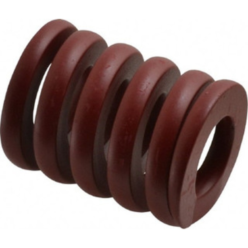 Associated Spring Raymond 40mm Hole Diam, 20mm Rod Diam, 2 Free Length, Red Die Spring 5250 N Max Deflection, 15mm Max Deflection, Strong Duty, Chromium Alloy Steel 205-708 – 67901173
